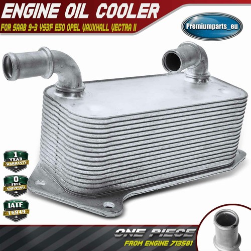 Engine oil cooler for - for, 9-3