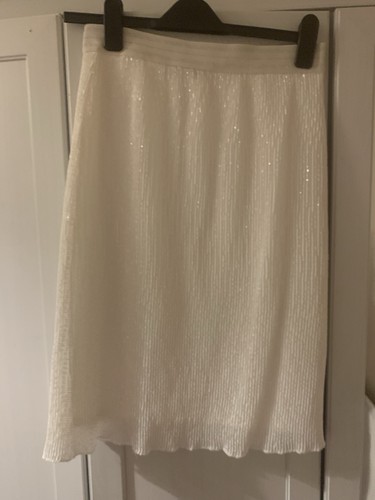 Zara cream skirt size small - skirt,