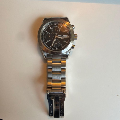 Takeo kikuchi chronograph - takeo,