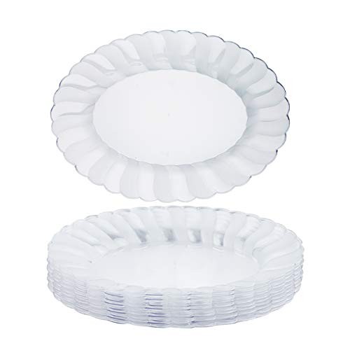 Oval serving platters - oval,