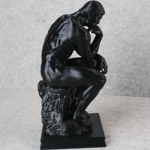 The thinker rodin printed - thinker,