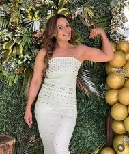 New Zara White 2 Piece Knit