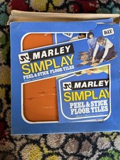 Vintage 1960’s Marley Stick On Floor Tiles