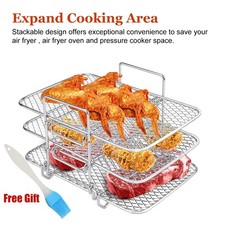 3 Tiers Stainless Steel