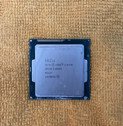 Intel core 4770 cpu 4th - i7,