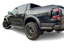 Ford Ranger RAPTOR T6 2023+ Extra Wide Mud Flaps Black 5mm PVC Satin RALLYFLAPZ