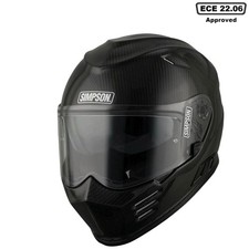 Simpson Venom Carbon Full Face Motorcycle Bike Sports Crash Helmet