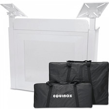 DJ Event Booth Foldable White