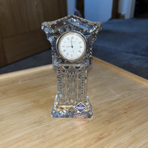 Used edinburgh crystal - crystal, clock