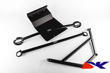 BMW E30 6 Cylinder Strut Braces Set Drift King Driftking Oil Pan Protector Strutable