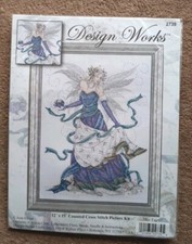 JOAN ELLIOTT ICE FAIRY CROSS STITCH KIT WITH BEADS