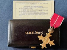 CASED FULL SIZE MILITARY OBE