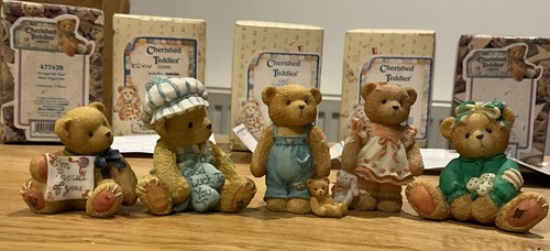 Cherished teddies set - 5,