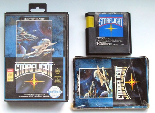 Sega mega drive - mega, 'starflight'