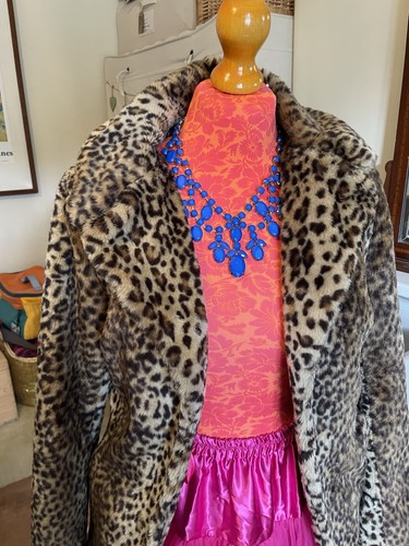 Gorgeous faux fur leopard - gorgeous,