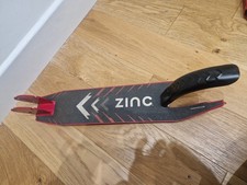 Zinc Trace Big Wheel Scooter Deck – Red – Genuine Part (Ex-Display)