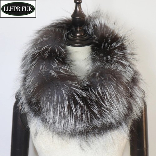 Real fox fur scarf women - fox,