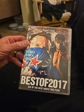 Fight Club Pro Best Of 2017 DVD Wrestle Crate Progress WWE ECW AEW TNA Wrestling
