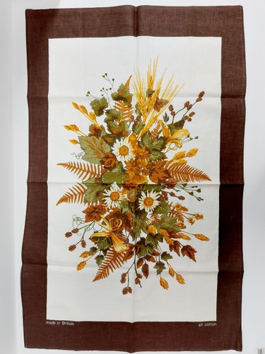 Vintage autumnal floral design - vintage,