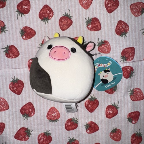 Squishmallows connor the - cow, 5