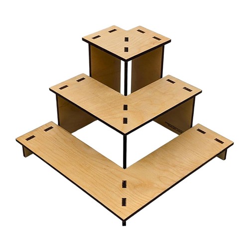 Tier retail table display - tier,