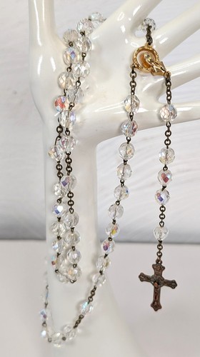 Vintage italian rosary with - italian,