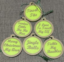 Funny Rude Christmas Baubles