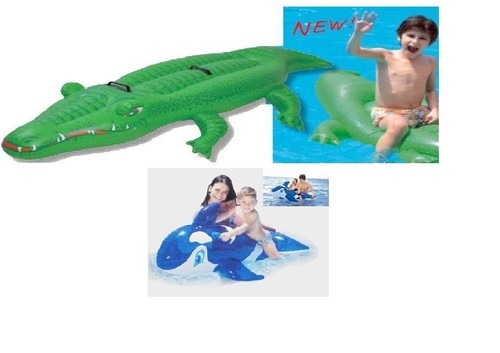 Inflatable childrens whale - inflatable,