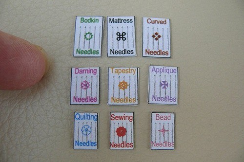 12th dolls house needle - dolls,