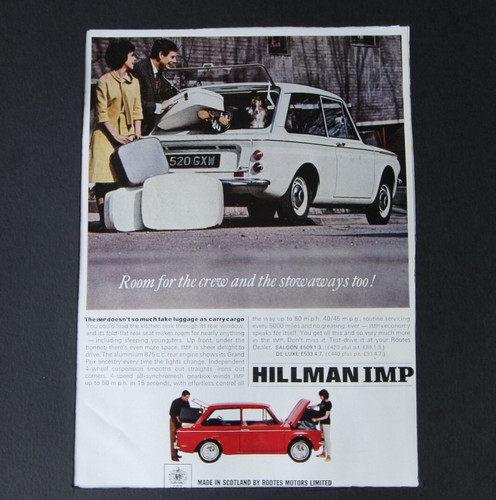 Original extracted mag advert