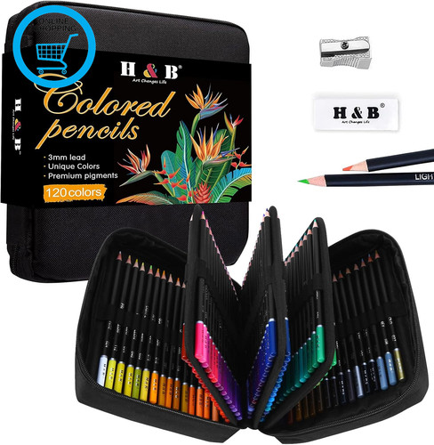 122pcs coloured pencils - 122pcs,
