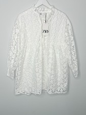 Zara Women’s Textured White