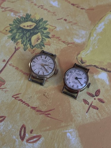 Vintage ladies watch heads - ladies,