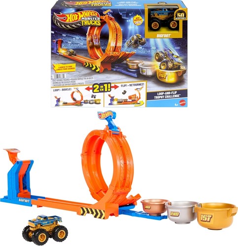 Hot wheels monster trucks loop - hot,
