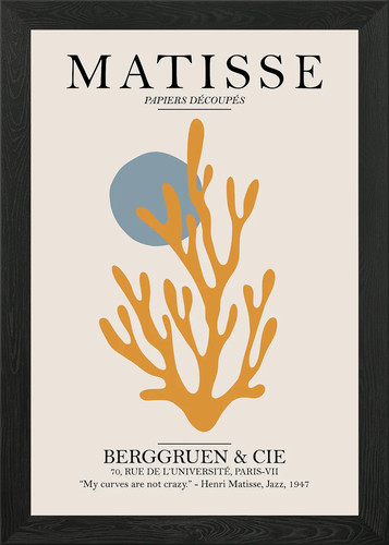 Matisse framed wall - matisse, poster