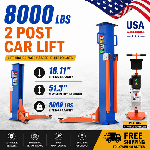 8000lbs two post car - post, lift