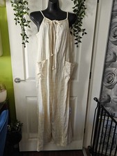 Topshop Textured Jumpsuit With