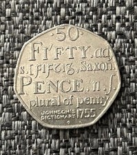 50p The 250th Anniversary of