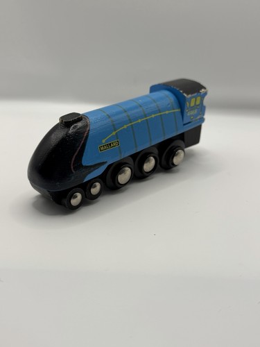 Wooden train track mallard - track,