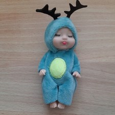 Mini Reborn Sleeping Baby Doll Toy - Realistic/Silicone/Animal Insect Sleepsuit