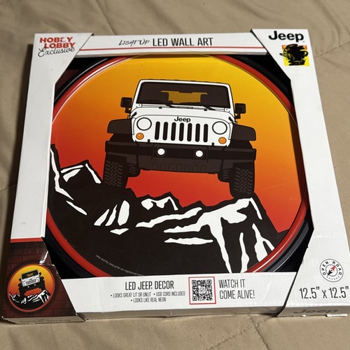 Jeep light wall - light, art