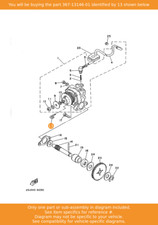 YAMAHA Clip, 367-13146-01 OEM