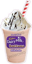 Ice cream van sticker Cadbury