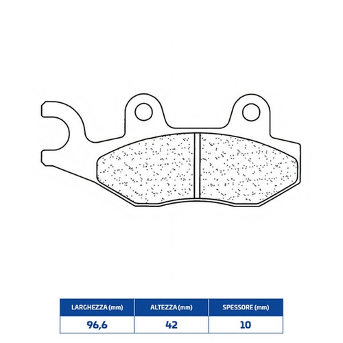 Sintered brake pads for yamaha - sintered,