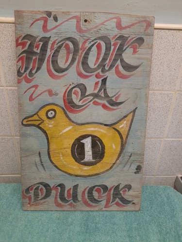 Fairground circus hand painted - hand,