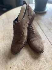 Men’s Base Brown Suede Shoes Size 8 