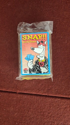 Vintage snap card game pizza - snap,