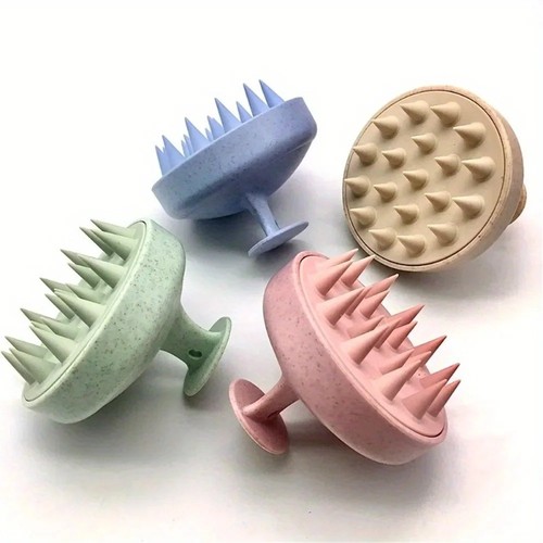 Silicone scalp massage - silicone, shampoo