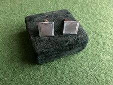 vintage Mens square 925 silver