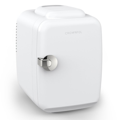 Crownful mini fridge - 4, liter
